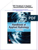 FULL Download Ebook PDF Handbook of Applied Hydrology Second Edition 2nd Edition PDF Ebook