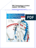 Ebook PDF Technology in Action Complete 14th Edition PDF