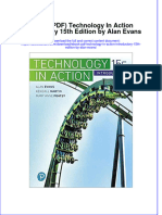 Ebook PDF Technology in Action Introductory 15th Edition by Alan Evans PDF