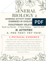 General Biology 2 LAS 4 Q3 Output