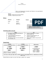 Handout - Regeln Zum Perfekt Und Partizip II