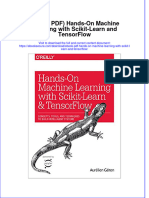 FULL Download Ebook PDF Hands On Machine Learning With Scikit Learn and Tensorflow PDF Ebook