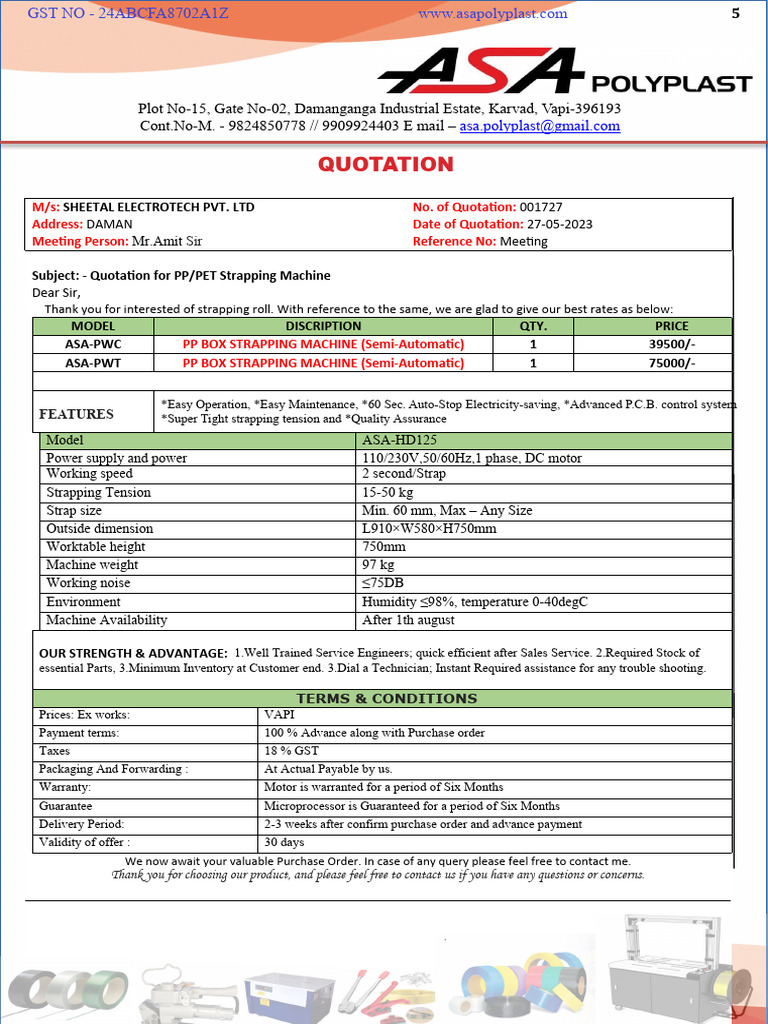 Strapping Machines PDF