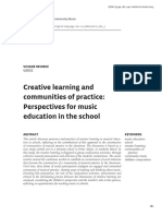 Beineke (2013) - Creative Learning and Communities of Practice