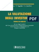La Valutazione Degli Investimenti - P. Romano, F. Sgobbi, S. Zanfri