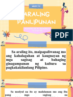 Araling Panlipunan Week 7-8