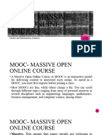 MOOC - Massive Open Online Course