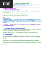 Microcontroller Lecture