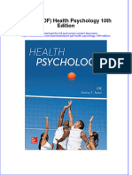 FULL Download Ebook PDF Health Psychology 10th Edition PDF Ebook
