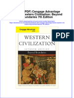 Ebook PDF Cengage Advantage Books Western Civilization Beyond Boundaries 7th Edition PDF