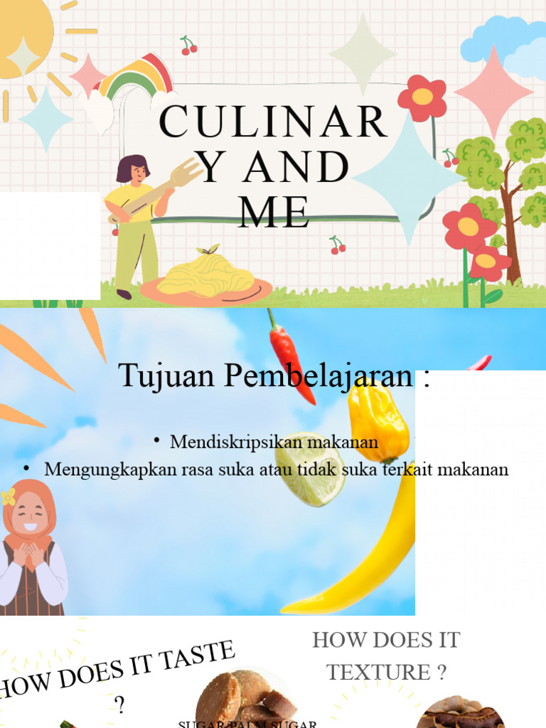 Culinary And Me Pdf