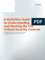 Rapid7 Solution Guide A Definitive Guide To Understanding and Meeting The Cis Critical Security Controls