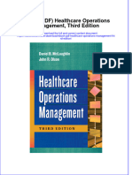 FULL Download Ebook PDF Healthcare Operations Management Third Edition PDF Ebook
