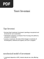 Teori Investasi