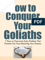How to Conquer Your Goliaths