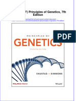 Ebook Ebook PDF Principles of Genetics 7th Edition PDF