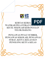 KERTAS KERJA Kursus Pelantikan Pengawas - BMK