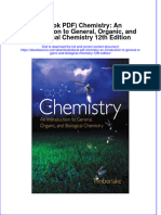 Ebook PDF Chemistry An Introduction To General Organic and Biological Chemistry 12th Edition PDF