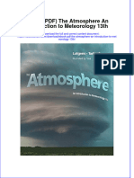 Ebook PDF The Atmosphere An Introduction To Meteorology 13th PDF