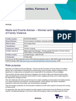 2022-05-09 PD 604679 VPS4 Media and Events Adviser - Women and Prevention of Family Violence