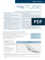 Data Sheet SS316L Seamless Tube Fluidline Customer