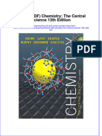Ebook PDF Chemistry The Central Science 13th Edition PDF