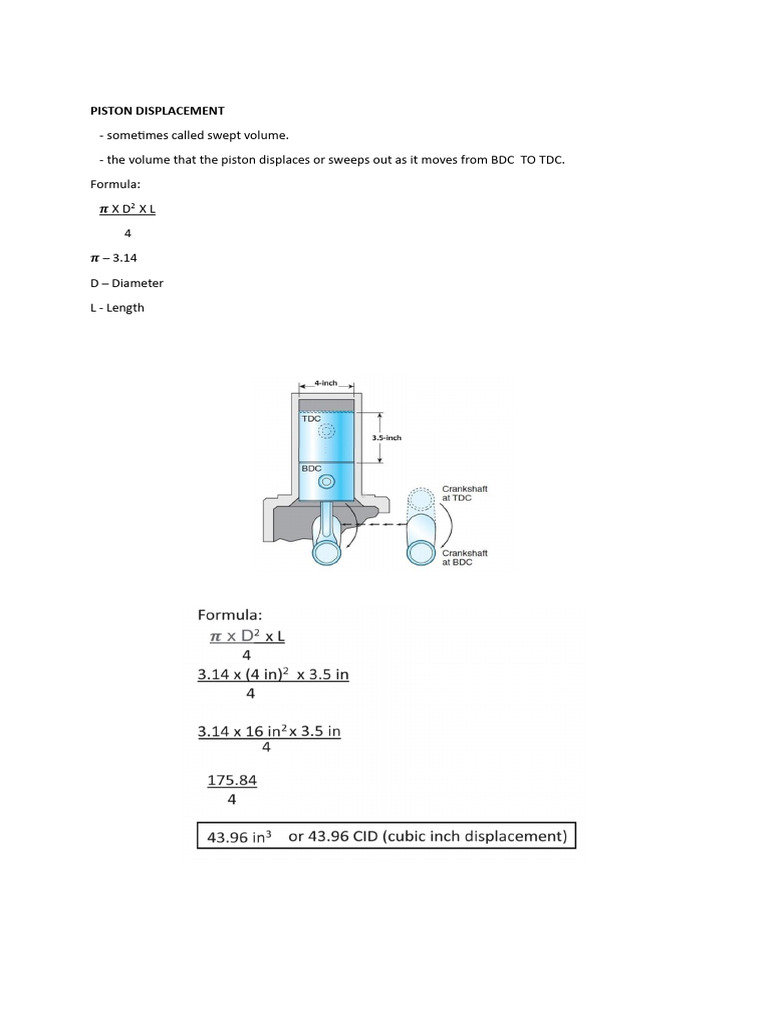 Diesel Engine Basics Components Pdf Internal Combustion Engine