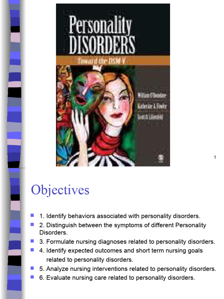 Understanding Personality Disorders in Nursing | PDF | Personality ...