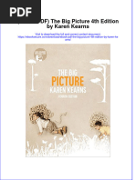 Ebook PDF The Big Picture 4th Edition by Karen Kearns PDF