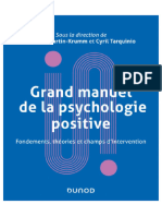 Grand Manuel de Psychologie Positive. Fondements, Théories Et Champs D'intervention-2021