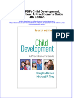 Ebook PDF Child Development Fourth Edition A Practitioners Guide 4th Edition PDF