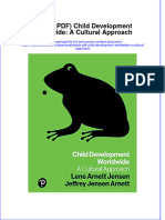 Ebook PDF Child Development Worldwide A Cultural Approach PDF