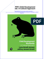 Download eBook PDF Child Development Worldwide a Cultural Approach pdf