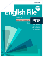 English File 4th Edition Advanced (C1.1) Workbook