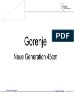 Gorenje 45cm Gs Dishwasher Inf