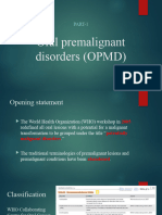 Pre Malignant Disorders