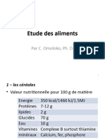 Etude Des Alimentsa