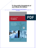 Ebook PDF Churchills Pocketbook of Surgery e Book 5th Edition PDF