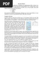 5.4 Allocation Methods