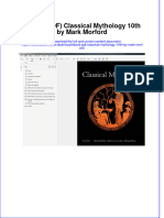 Ebook PDF Classical Mythology 10th by Mark Morford PDF