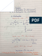 Elimination Reaction Notes