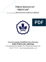 Laporan PRESTASI SMP Purnama Depok