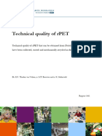 Technical Quality of Rpet Technical Quality of Rp-Wageningen University and Research 392306