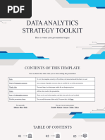 Data Analytics Strategy Toolkit by Slidesgo