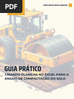 Guia Prático - Planilha Do Excel - Ensaio de Compactação