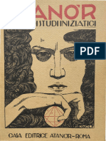 ATANOR Rivista Di Studi Iniziatici Num 1-12-1924 Arturo Reghini