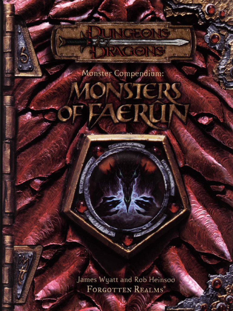 Dnd 3.5 Monsters Of Faerun Pdf