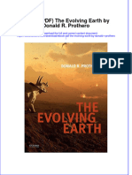 Ebook PDF The Evolving Earth by Donald R Prothero PDF
