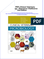 Ebook PDF Clinical Veterinary Microbiology Elsevieron Vitalsource 2nd Edition PDF