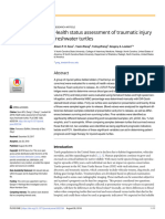 Health Status Assessment of Traumatic Injury Freshwater Turtles